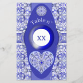 Keramik Blau des Graues (Rückseite)