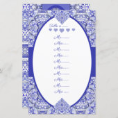 Keramik Blau des Graues (Vorne/Hinten)