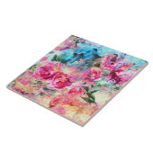 Keramik Blume Fliese (Seite)