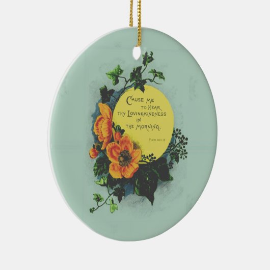 Keramik Blume Ornament (Rechts)