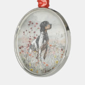 Keramik Bretagne Ornament Aus Metall (Links)