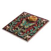 Keramik Butterfly Fliese (Seite)