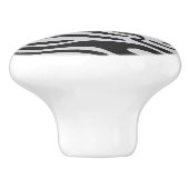 Keramik Cabinet Knob Keramikknauf (Seitenansicht)