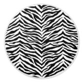 Keramik Cabinet Knob-Zebra Print Keramikknauf (Vorderseite)