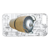 Keramik Case-Mate iPhone Hülle (Rückseite (Horizontal))