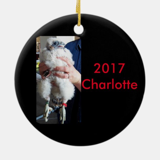 Keramik Charlotte Ornament (Hinten)
