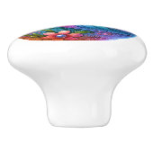 Keramik Chicken Theme Keramikknauf (Seitenansicht)