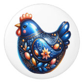 Keramik Chicken Theme Keramikknauf (Vorderseite)