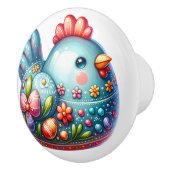 Keramik Chicken Theme Keramikknauf (Rechts)