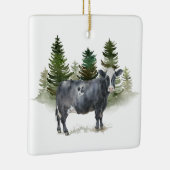 Keramik Circle Ornament - Kuh2 (Rechts)