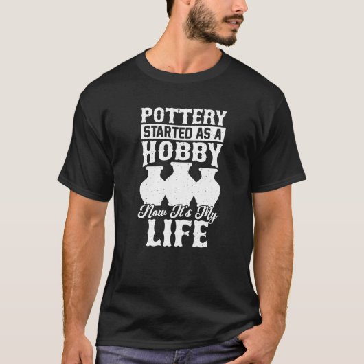 Keramik Clay Maker Pottering Premium T-Shirt (Vorderseite)