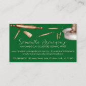 Keramik Clay Visitenkarte (Rückseite)