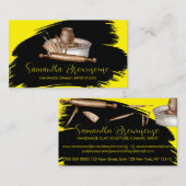 Keramik Clay Visitenkarte (Vorne/Hinten)