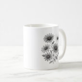 Keramik Coffee Tasse - Daisy Design - Corrine & Co (VorderseiteRechts)