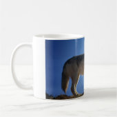 Keramik Coffee Tasse-Wolf Kaffeetasse (Links)