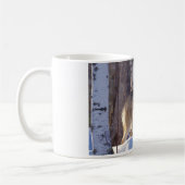 Keramik Coffee Tasse-Wolf Kaffeetasse (Links)