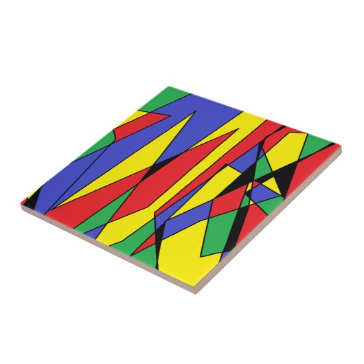 Keramik Colorful Art Tile Fliese (Seite)