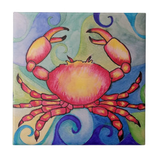Keramik Crab Fliese