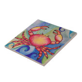 Keramik Crab Fliese (Seite)