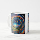 Keramik-Cup der ruhigen Natur Kaffeetasse (Vorderseite Links)