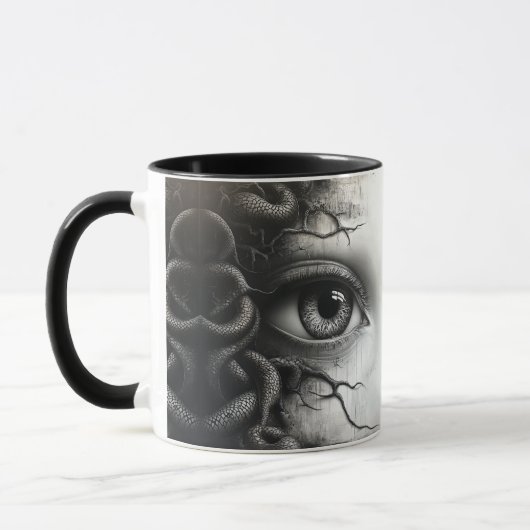 Keramik Cup "Medusa's Gaze" Tasse (Links)