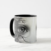 Keramik Cup "Medusa's Gaze" Tasse (Vorderseite Links)