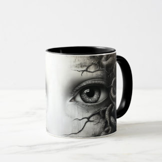 Keramik Cup "Medusa's Gaze" Tasse