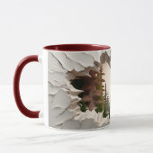 Keramik Cut-out Kaffee Tasse ☕ (Links)