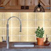 Keramik Decorative Tile Ocher Wasser Aussehen Fliese