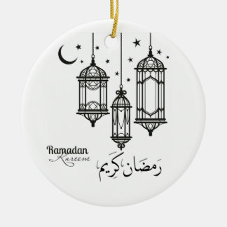 Keramik-Dekoration Ramadans Kareem Keramik Ornament