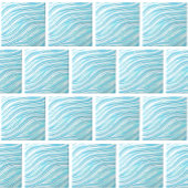 Keramik Dekorative Fliesen Türkisfarbenes Wasser