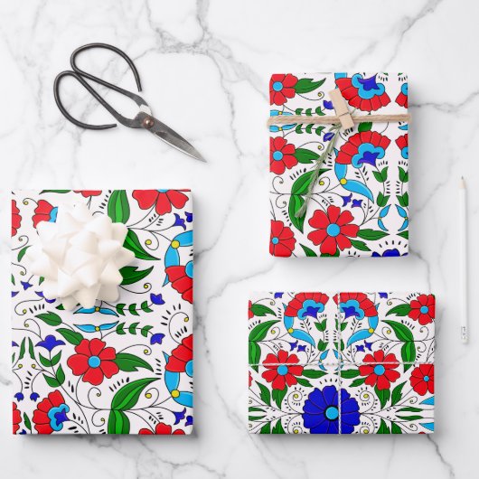 Keramik der arabischen Region Naher Osten Geschenkpapier Set (Vorderseite)