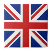 Keramik der britischen Flagge Fliese (Vorderseite)