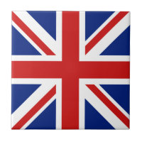 Keramik der britischen Flagge