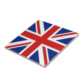 Keramik der britischen Flagge Fliese (Seite)