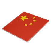 Keramik der chinesischen Flagge (China) Fliese (Seite)