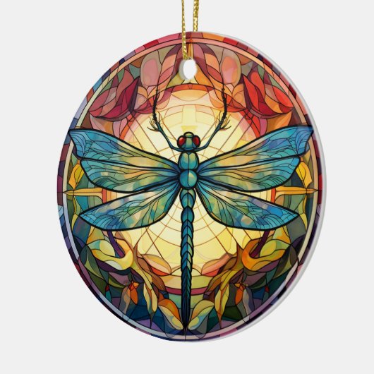 Keramik der Drachenfliege Ornament (Links)