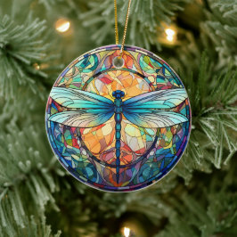 Keramik der Drachenfliege Ornament