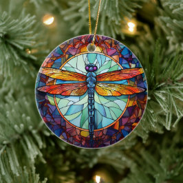 Keramik der Drachenfliege Ornament