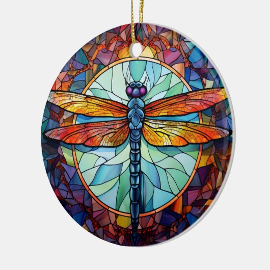 Keramik der Drachenfliege Ornament (Links)