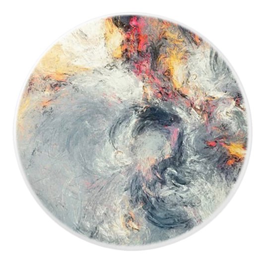 Keramik der Erde und des Feuers Keramikknauf (Vorderseite)