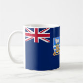 Keramik der Falklandinseln Kaffeetasse (Links)