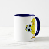 Keramik der Fußballschuhe Tasse (VorderseiteRechts)