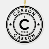 Keramik der Kohlenstoffelemente Ornament (Vorne)