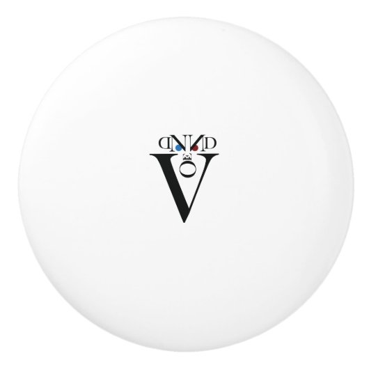 Keramik der Letter-Face-Taste Keramikknauf (Vorderseite)