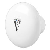 Keramik der Letter-Face-Taste Keramikknauf (Rechts)