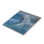 KERAMIK : DER MERMAID : E. PYLE : 1910 FLIESE (Seite)