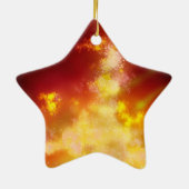 Keramik der nächtlichen Sky-Flame-Dekoration Ornament (Hinten)