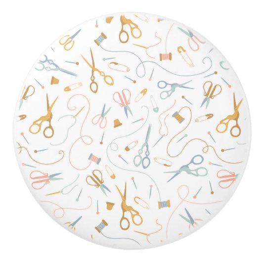 Keramik der Nähelemente Keramikknauf (Vorderseite)