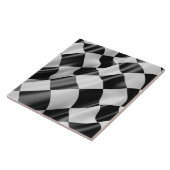 Keramik der Race Track Flag Fliese (Seite)
